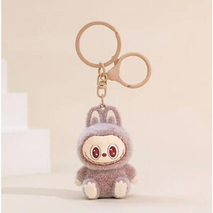 THE MONSTERS Popmart Labubu 3D Keychain - Gray
